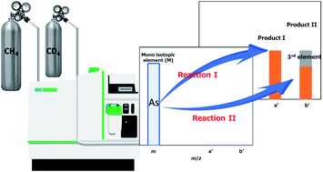 Graphical abstract: Universal isotope dilution analysis of arsenic with labelled methane gas by dynamic reaction cell ICP-MS