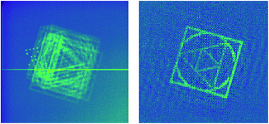 Graphical abstract: Comparison of three reconstruction methods based on deconvolution, iterative algorithm and neural network for X-ray fluorescence imaging with coded aperture optics