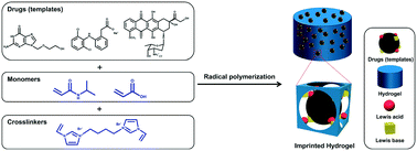 Graphical abstract: Design of thermoresponsive hydrogels by controlling the chemistry and imprinting of drug molecules within the hydrogel for enhanced loading and smart delivery of drugs