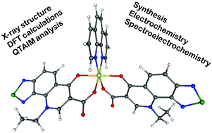 Graphical abstract: Formation of metal-radical species upon reduction of late transition metal complexes with heteroleptic ligands: an experimental and theoretical study