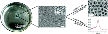 Graphical abstract: Self-supporting hybrid silica membranes with controlled porous architectures