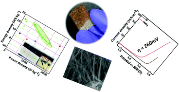 Graphical abstract: Electrochemically grown MnO2 nanowires for supercapacitor and electrocatalysis applications