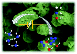 Graphical abstract: Electrocatalytic reduction of nitrogen to ammonia under ambient conditions using a nanorod-structured MoN catalyst