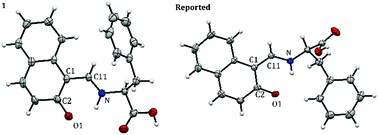 Graphical abstract: Preferential intermolecular interactions in a racemic mixture of amino acid Schiff base, conformational structures in solid state, and DFT studies