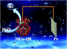 Graphical abstract: In situ grown CoS on nickel foam pre-deposited with sulphur as an efficient OER electrocatalyst