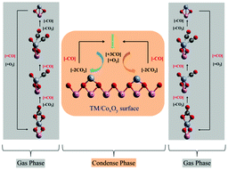 Graphical abstract: Neutral noble-metal-free VCoO2 and CrCoO2 cluster catalysts for CO oxidation by O2