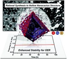 Graphical abstract: IrCo nanocacti on CoxSy nanocages as a highly efficient and robust electrocatalyst for the oxygen evolution reaction in acidic media