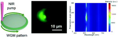 Graphical abstract: Injection-seeded high-repetition-rate short-pulse micro-laser based on upconversion nanoparticles