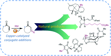 Graphical abstract: Asymmetric copper-catalyzed conjugate additions of organometallic reagents in the syntheses of natural compounds and pharmaceuticals