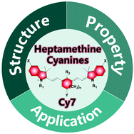 Graphical abstract: Near-infrared heptamethine cyanines (Cy7): from structure, property to application