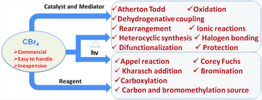 Graphical abstract: Recent advances in the application of tetrabromomethane in organic synthesis