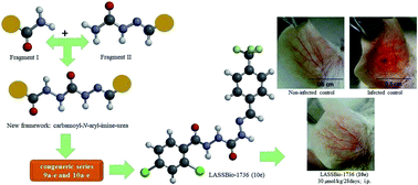 Graphical abstract: Carbamoyl-N-aryl-imine-urea: a new framework to obtain a putative leishmanicidal drug-candidate
