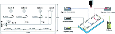 Graphical abstract: Dynamics and controllability of droplet fusion under gas–liquid–liquid three-phase flow in a microfluidic reactor