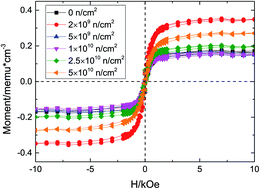 Graphical abstract: Room temperature ferromagnetism in D–D neutron irradiated rutile TiO2 single crystals