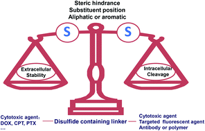 Graphical abstract: Disulfide based prodrugs for cancer therapy