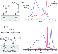 Graphical abstract: Sensitivity enhancement via multiple contacts in the {1H–29Si}–1H cross polarization experiment: a case study of modified silica nanoparticle surfaces