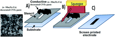 Graphical abstract: Fabrication of an (α-Mn2O3:Co)-decorated CNT highly sensitive screen printed electrode for the optimization and electrochemical determination of cyclobenzaprine hydrochloride using response surface methodology