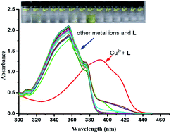 Graphical abstract: Simple and sensitive colorimetric sensors for the selective detection of Cu(ii)