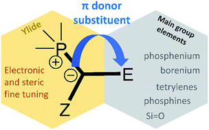 Graphical abstract: Phosphorus-ylides: powerful substituents for the stabilization of reactive main group compounds