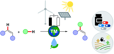 Graphical abstract: Renewable resources for sustainable metallaelectro-catalysed C–H activation