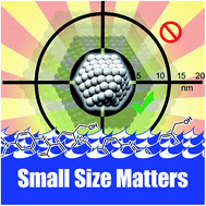 Graphical abstract: Surface chemistry of quantum-sized metal nanoparticles under light illumination