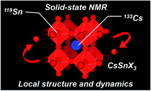Graphical abstract: Influence of hidden halogen mobility on local structure of CsSn(Cl1−xBrx)3 mixed-halide perovskites by solid-state NMR