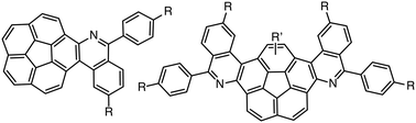 Graphical abstract: Synthesis of azahelicenes through Mallory reaction of imine precursors: corannulene substrates provide an exception to the rule in oxidative photocyclizations of diarylethenes