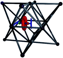 Graphical abstract: Translational dynamics of a non-degenerate molecular shuttle imbedded in a zirconium metal–organic framework