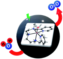 Graphical abstract: A novel nonheme manganese(ii) complex for (electro) catalytic oxidation of water