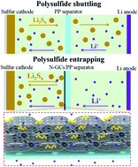 Graphical abstract: A three-dimensional interconnected nitrogen-doped graphene-like porous carbon-modified separator for high-performance Li–S batteries