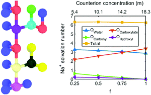 Graphical abstract: All-atom molecular dynamics simulations of weak polyionic brushes: influence of charge density on the properties of polyelectrolyte chains, brush-supported counterions, and water molecules