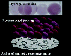 Graphical abstract: Structural characterization and statistical properties of jammed soft ellipsoid packing