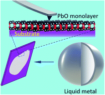 Graphical abstract: Ultra-thin lead oxide piezoelectric layers for reduced environmental contamination using a liquid metal-based process