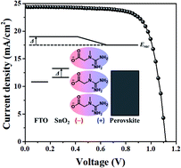 Graphical abstract: Novel cathode interfacial layer using creatine for enhancing the photovoltaic properties of perovskite solar cells