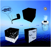 Graphical abstract: A general method for selectively coating photothermal materials on 3D porous substrate surfaces towards cost-effective and highly efficient solar steam generation