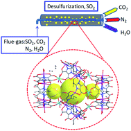 Graphical abstract: Constructing a robust gigantic drum-like hydrophobic [Co24U6] nanocage in a metal–organic framework for high-performance SO2 removal in humid conditions