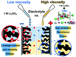 Graphical abstract: Peculiar role of the electrolyte viscosity in the electrochemical capacitor performance