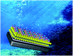 Graphical abstract: Development of a bi-compound heterogeneous cocatalyst modified p-Si photocathode for boosting the photoelectrochemical water splitting performance