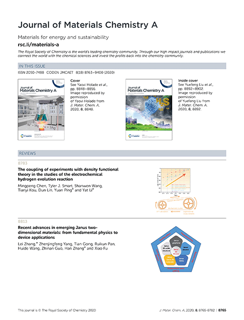 Contents List Journal Of Materials Chemistry A Rsc Publishing