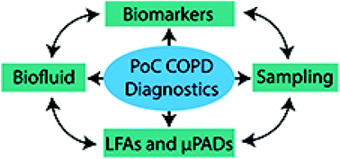 Graphical abstract: Point-of-care COPD diagnostics: biomarkers, sampling, paper-based analytical devices, and perspectives