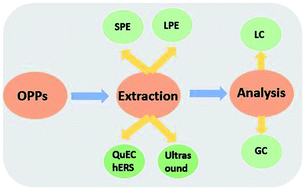 Graphical abstract: Chromatographic techniques for the analysis of organophosphate pesticides with their extraction approach: a review (2015–2020)