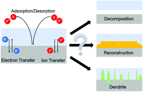 Graphical abstract: Interfacial processes in electrochemical energy systems