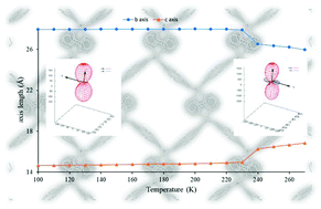 Graphical abstract: Tuning extreme anisotropic thermal expansion in 1D coordination polymers through metal selection and solid solutions