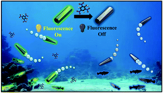 Graphical abstract: Rapid synthesis of self-propelled tubular micromotors for “ON–OFF” fluorescent detection of explosives