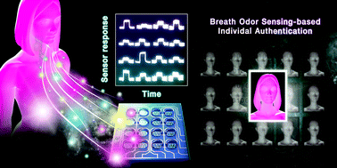 Graphical abstract: Breath odor-based individual authentication by an artificial olfactory sensor system and machine learning