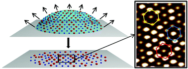Graphical abstract: Evaporative self-assembly of the binary mixture of soft colloids