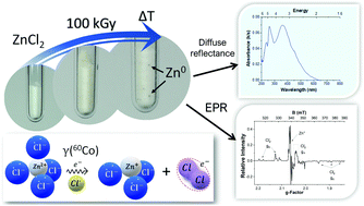 Graphical abstract: Gamma radiation-induced defects in KCl, MgCl2, and ZnCl2 salts at room temperature