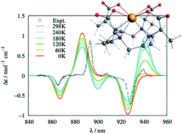 Graphical abstract: Near-infrared circular dichroism of the ytterbium DOTMA complex: an ab initio investigation