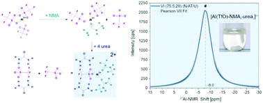 Graphical abstract: Investigation of Al(TfO)3-based deep eutectic solvent electrolytes for aluminium-ion batteries. Part I: understanding the positively charged Al complex formation