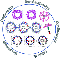 Graphical abstract: Possible effects of fluxionality of a cavitand on its catalytic activity through confinement